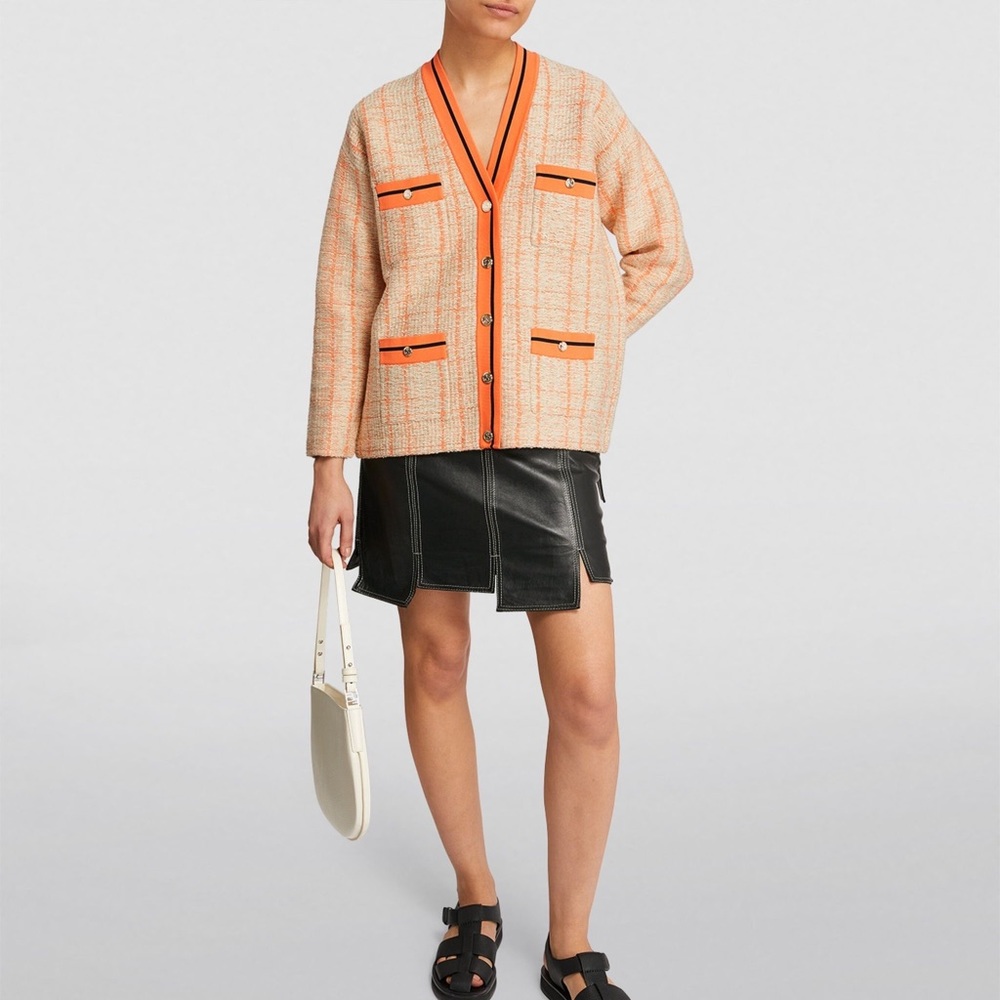 Sandro Tweed Cardigan: BRAND NEW